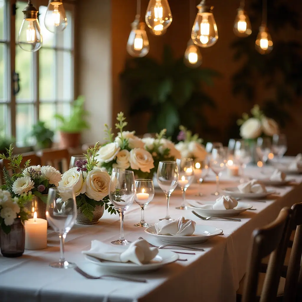 Table de réception décorée par Graxylonzydhul